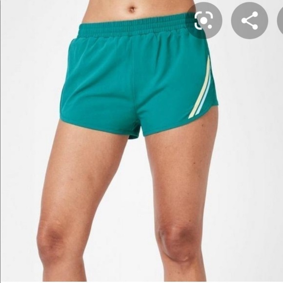 Sweaty Betty Interval Run Shorts in Dark Lake Blue XL - Picture 8 of 8